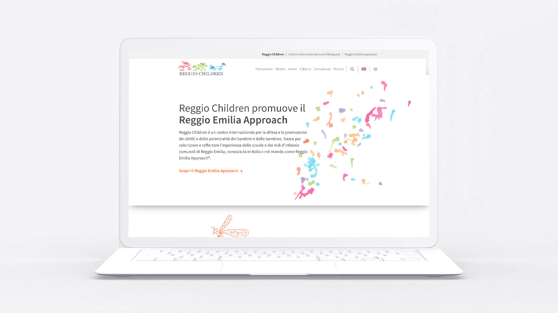 99 reggio children realizzazione sito web2